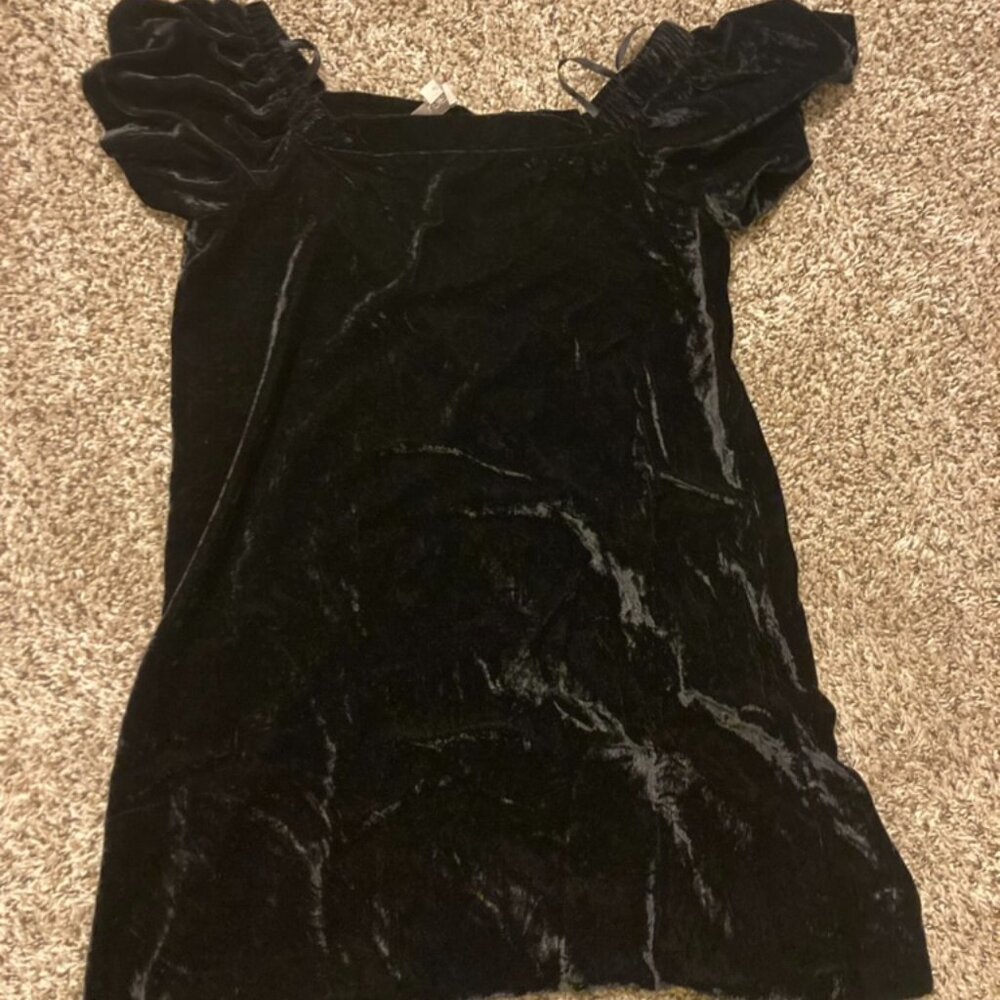 Loft Velvet Off-the-shoulder Dress, Cocktail Length